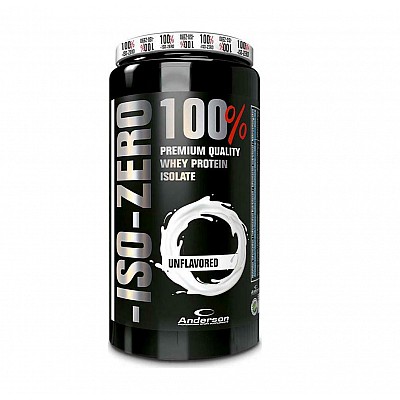 ANDERSON Iso-Zero 100% Unflavored Απομονωμένη Πρωτεΐνη Ορού Γάλακτος, 800gr