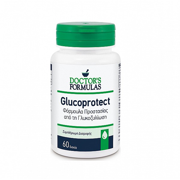 Doctor's Formula Glucoprotect Φόρμουλα Γλυκοζυλίωσης, 60 tabs