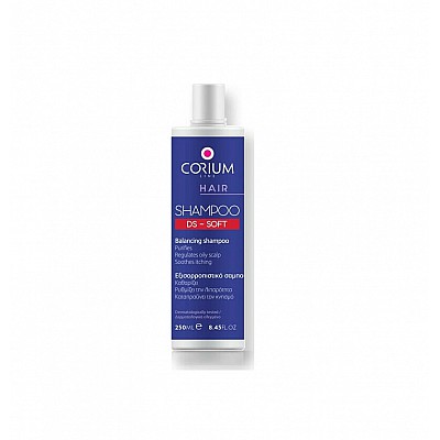 Corium Line D.S. Soft Balancing Shampoo, Ρύθμιση Λιπαρότητας, 250 ml