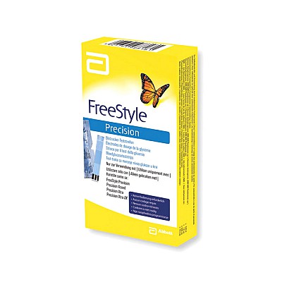 Abbott FreeStyle Precision Strips Ταινίες μέτρησης σακχάρου, 50 ταινίες