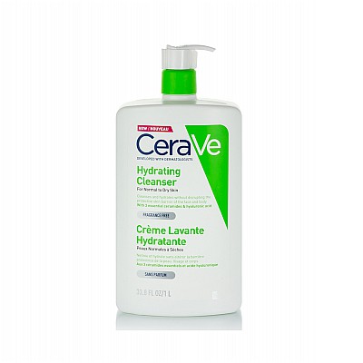 Cerave Hydrating Cleanser Κρέμα Καθαρισμού για Κανονικό εώς Ξηρό Δέρμα, 1L
