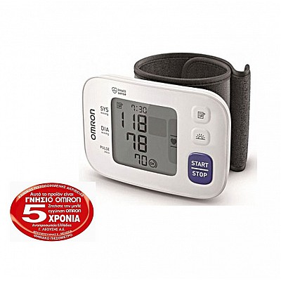 Omron RS4 Automatic Wrist Blood Pressure Monitor Υπεραυτόματο Πιεσόμετρο Καρπού, 1 τεμάχιο