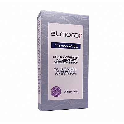 Almora Plus® Normobowell για την Αντιμετώπιση των Συμπτωμάτων του Συνδρόμου Ευερέθιστου Εντέρου, 30tabs