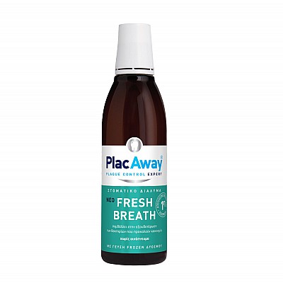 PlacAway Fresh Breath Στοματικό Διάλυμα κατά της Κακοσμίας 250ml