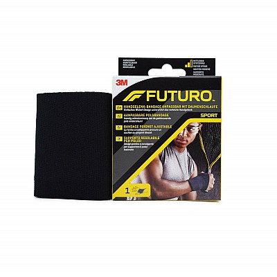 Futuro Sport Περικάρπιο με Δέσιμο σε Μαύρο Χρώμα 09033 , 1 τεμ