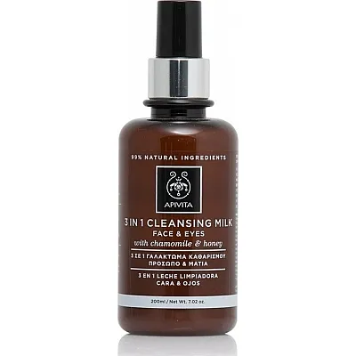 Apivita Cleansing Γαλάκτωμα 3 σε 1 με Χαμομήλι & Μέλι 200ml