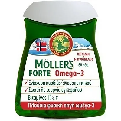 Moller's Forte Omega-3 60 caps