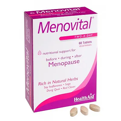 HealthAid Menovital® (Dong Quai, Sage, Black Cohosh++) - 60 tablets