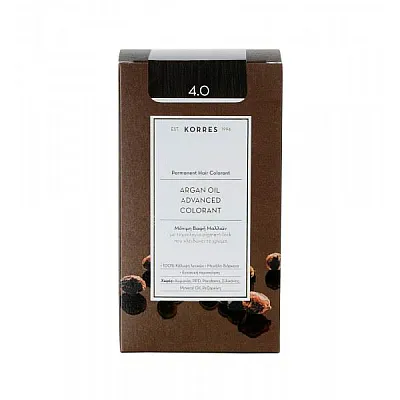 Korres Argan Oil Advanced Colorant 4.0 Καστανό Φυσικό