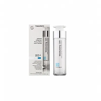 Frezyderm Moisturizing 24h 20+ Ενυδατική Κρέμα για το Πρόσωπο & το Λαιμό, 50ml