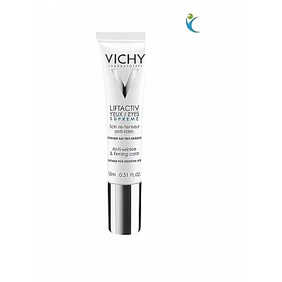 Vichy LIFTACTIV Supreme Eyes Κρέμα Ματιών για γυναίκες μετά τα 40, κατάλληλη για ευαίσθητα μάτια, 15ml