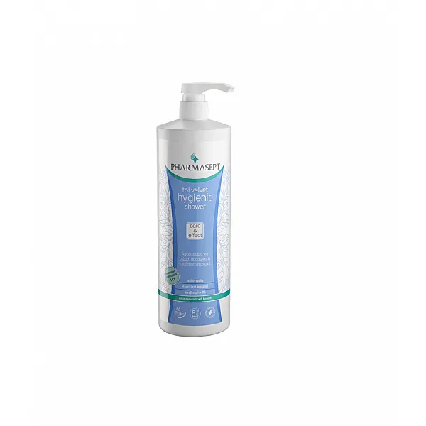 Pharmasept Tol Velvet Hygienic Shower, Αφρόλουτρο για Σώμα, Πρόσωπο & Ευαίσθητη Περιοχή 1Λίτρο