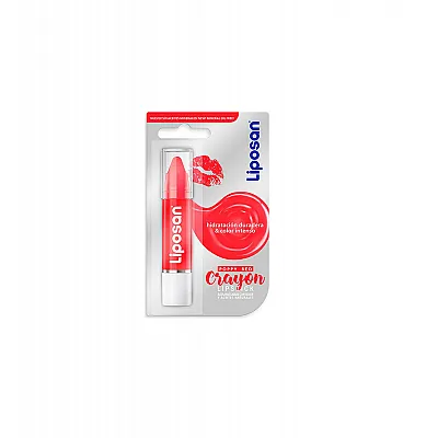 Liposan Crayon Lipstick Poppy Red 3gr