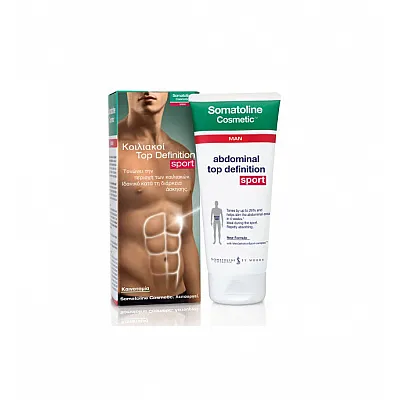 Somatoline Cosmetic MAN Αγωγή Κοιλιακοί Top Definition Sport, 200 ml