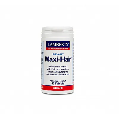 Lamberts Maxi Hair Ολοκληρωμένη Φόρμουλα κατά της Τριχόπτωσης 60 Tabs