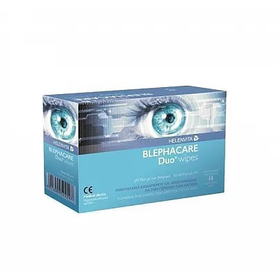 Helenvita blephacare duo wipes - 14 wipes