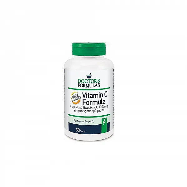 Doctor's Formulas Vitamin C 1000 Formula 30 Δισκία