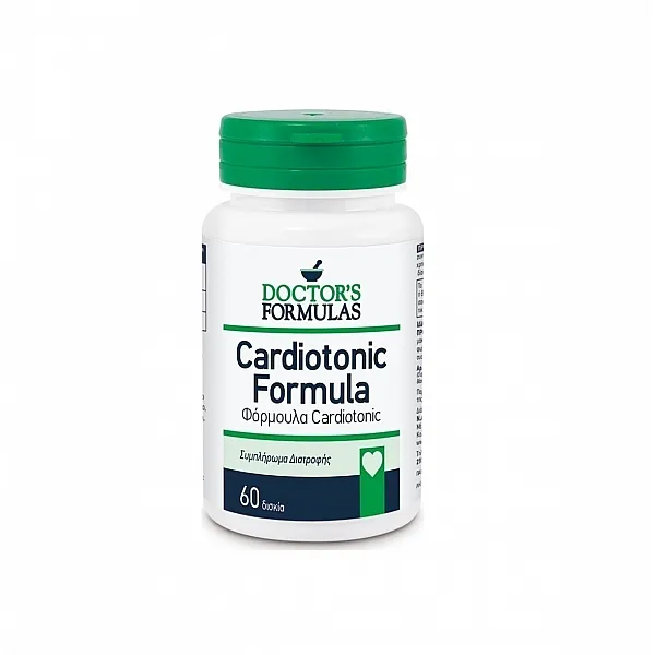 Doctor's Formulas Cardiotonic Εξασφαλίζει Καρδιαγγειακή Προστασία, 60 tabs