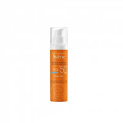 Avene Solaire Fluide SPF50+ Αντηλιακή Κρέμα Προσώπου 50ml