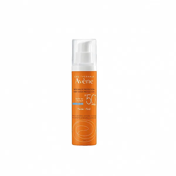 Avene Solaire Fluide SPF50+ Αντηλιακή Κρέμα Προσώπου 50ml