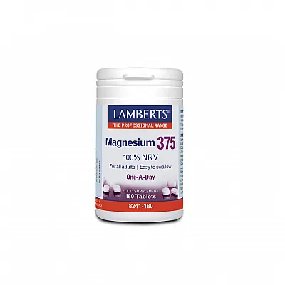 Lamberts Magnesium 375 100% NRV 180 ταμπλέτες