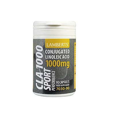 Lamberts CLA 1000mg Χάστε Λίπος στη Περιοχή της Κοιλιάς 90 Capsules