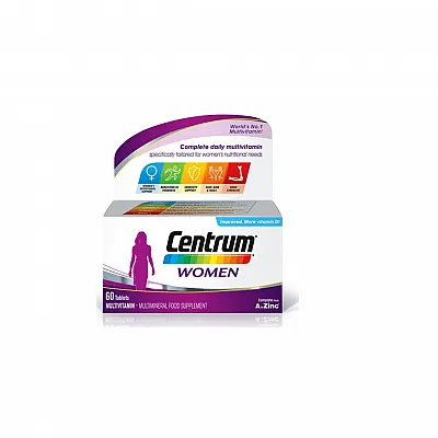Centrum Women Complete form A to Zinc, 60 tabs