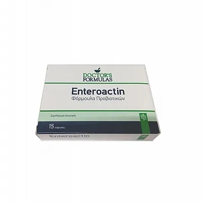 Doctors Formula Enteroactin Φόρμουλα Προβιοτικών 15 Κάψουλες