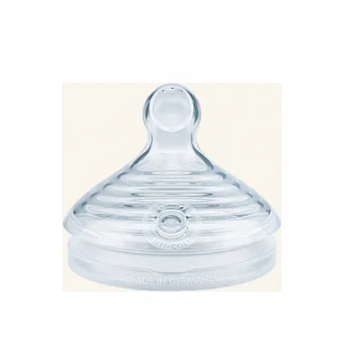 Nuk Nature Sense Θηλή Σιλικόνης Medium 6-18m 2τμχ
