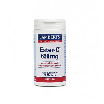 Lamberts Ester C 650mg 90 ταμπλέτες