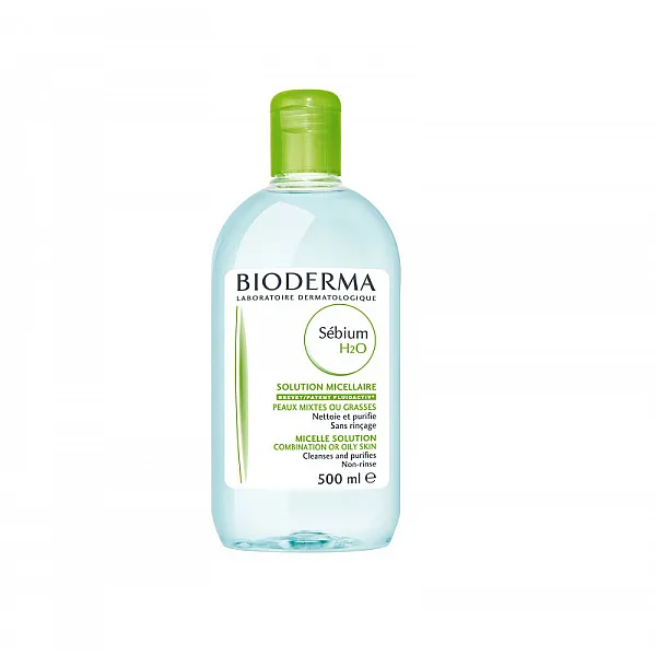 Bioderma Sebium H2O - Κολλοειδές Διάλυμα Καθαρισμού για Δέρμα Λιπαρό και με Τάση Ακμής 500ml