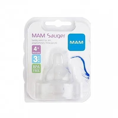 Mam Fast Flow Teat (Size 3) , 2pcs