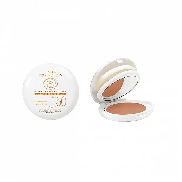 Avene Compact Teinte SPF50 Αντιηλιακό Make Up Πούδρα χωρίς Άρωμα σε Χρώμα Sable - Μπεζ Άμμου, 10gr
