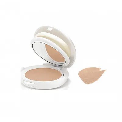 Avene Compact Teinte SPF50 Αντιηλιακό Make Up Πούδρα χωρίς Άρωμα σε Χρώμα Sable - Μπεζ Άμμου, 10gr