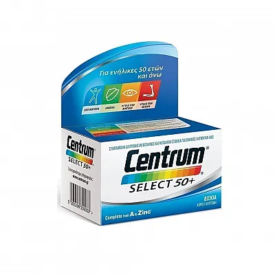 CENTRUM Select 50+ Complete from A to Zinc, 60 tabs