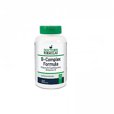 Doctor's Formulas Vitamin B Compex Φόρμουλα Συμπλέγματος Βιταμινών B, 60 caps