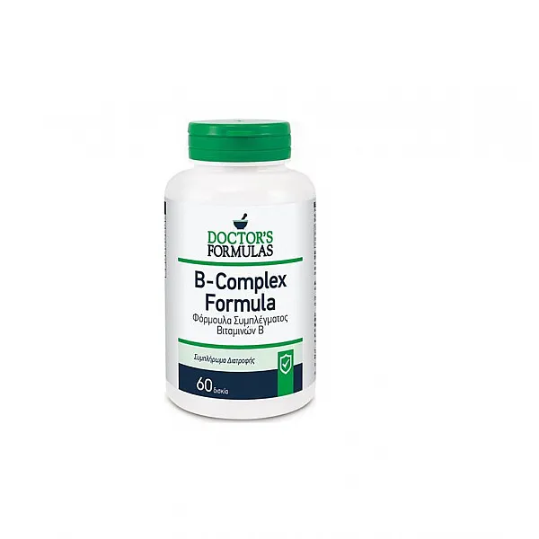 Doctor's Formulas Vitamin B Compex Φόρμουλα Συμπλέγματος Βιταμινών B, 60 caps