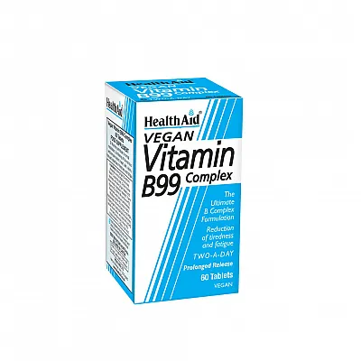 Health Aid Vitamin B99 Complex, 60 ταμπλέτες