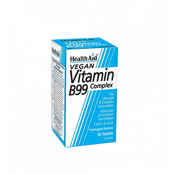 Health Aid Vitamin B99 Complex, 60 ταμπλέτες