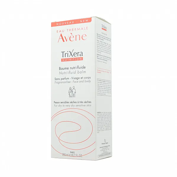 Avene Trixera Nutrition Nutri-Fluid Balm, Θρεπτικό Baume Χωρίς Άρωμα για Ξηρές/Πολύ Ξηρές 200ml
