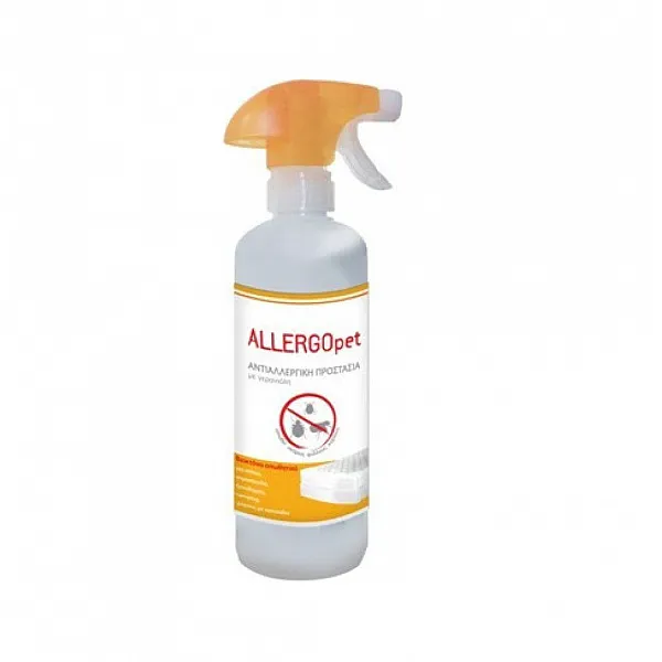 Allergopet Βιοκτόνο Spray Με Αντιαλλεργική Προστασία Με Γερανιόλη 500ml
