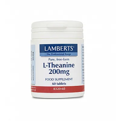 LAMBERTS L-THEANINE 200MG 60 TABLETS
