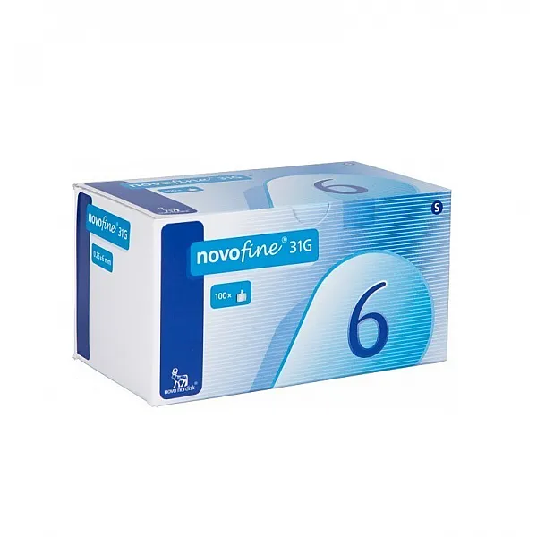  Novofine 31G Αποστειρωμένες Βελόνες 0,25x6mm, 100τμχ