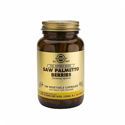 Solgar Saw Palmetto Berries 100 Φυτικές Κάψουλες
