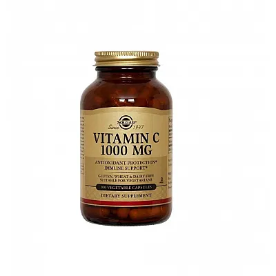 Solgar Vitamin C 1000mg Για την Υγεία του Οργανισμού 100 Capsules