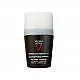 Vichy Homme Bille 50 ml. Αποσμητικό roll-on για άντρες κατά της έντονης εφίδρωσης, προσφέρει 72-ωρη προστασία.