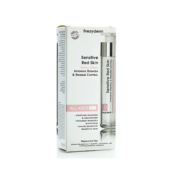 Frezyderm Sensitive Red Skin Facial Cream για Ευαίσθητη Επιδερμίδα με Κοκκινίλες 50ml