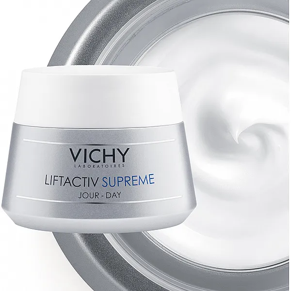 Vichy LIFTACTIV Supreme Αντιρυτιδική & Συσφικτική Κρέμα Προσώπου, για ξηρή / πολύ ξηρή & ευαίσθητη επιδερμίδα, 50ml