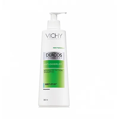 Vichy Dercos Anti-Dandruff Αντιπυτιριδικό Σαμπουάν για Κανονικά - Λιπαρά Μαλλιά, 390ml