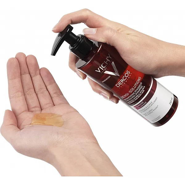 Vichy Dercos Densi-Solutions Thickening Shampoo Σαμπουάν Πύκνωσης για αδύναμα & λεπτά μαλλιά, 250ml